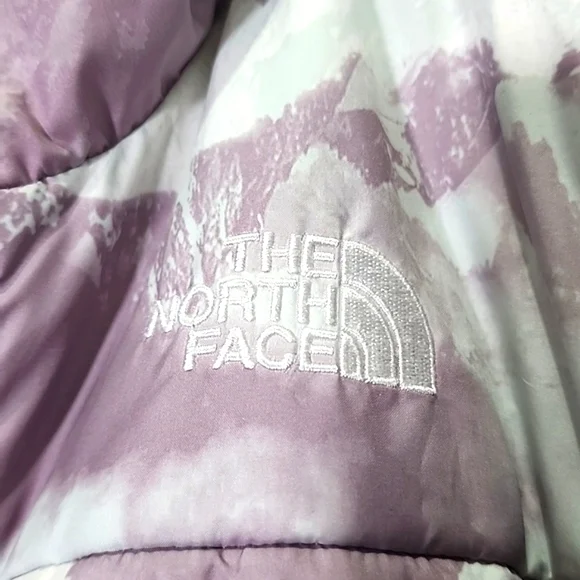 The North Face reversable mossbud swirl jacket size M - Picture 2 of 6